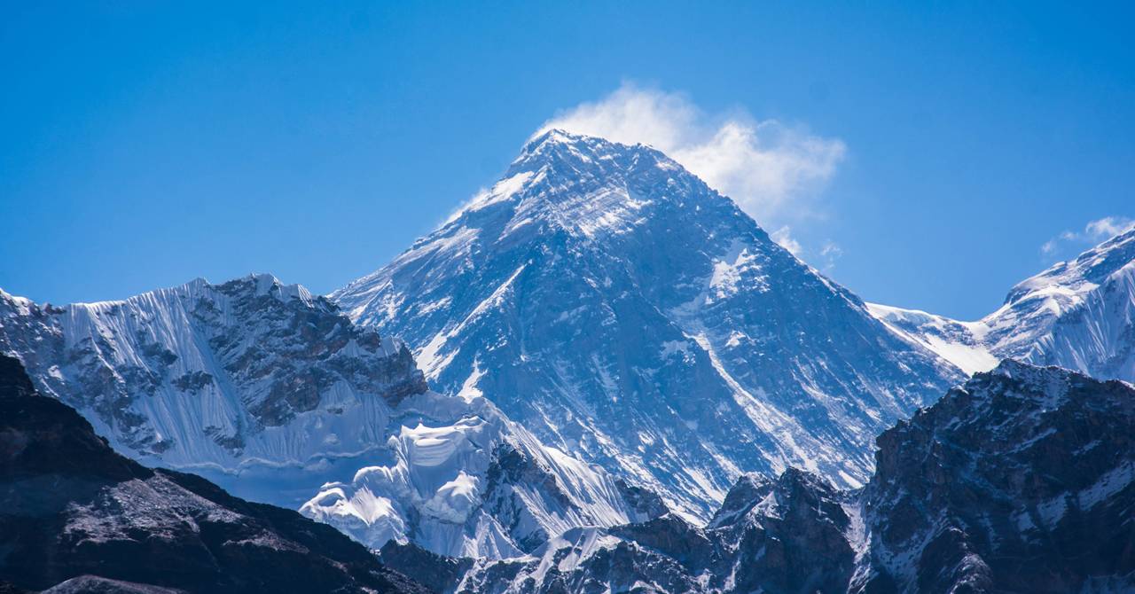 Mt. Everest Is Highest Mountain In The World.